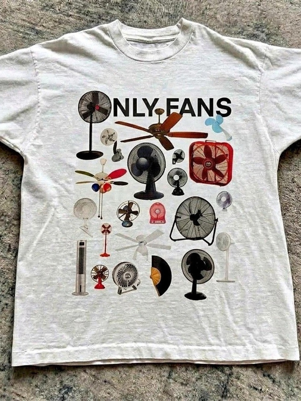 Only Fans ElectricFan T-Shirt Graphic Short Sleeve Tee